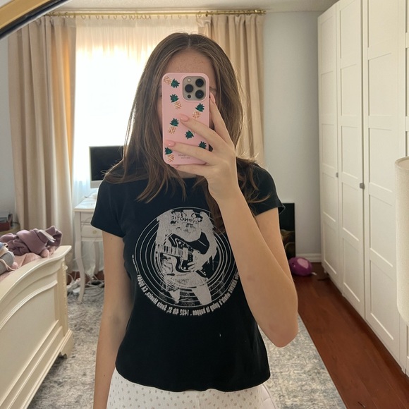 Brandy Melville Tops - black brandy melville top
